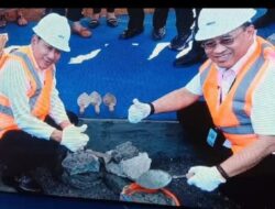 Peletakan Batu Pertama Pembangunan Gedung Kantor Pertahanan II Surabaya