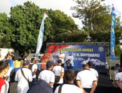 Lanal Banyuwangi Gelar Jalan Sehat Peringati HUT ke-53