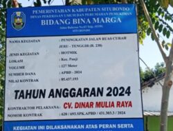 Proyek Jalan CV. DINAR MULIA RAYA di Panji Diduga Bermasalah: Publik Desak Transparansi dan Pengawasan Ketat!