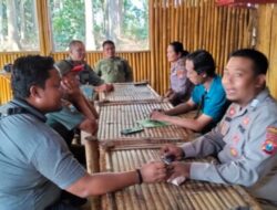 Perhutani Bondowoso dan Polsek Arjasa Tingkatkan Sinergi Antisipasi Gangguan Keamanan Hutan Jelang Pilkada