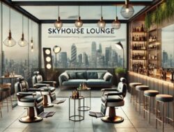 SKYHOUSE LOUNGE, Rooftop Barbershop & Cocktail Lounge Pertama di Austin