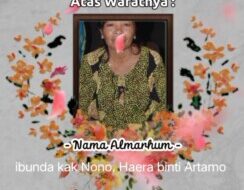 Jejak Kasih Haera binti Artamo: Duka Mendalam untuk Keluarga Besar Situbondo