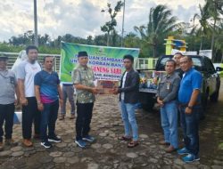 Perhutani Salurkan Bantuan Bagi Warga Terdampak Banjir Bandang di Maesan Bondowoso