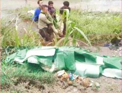 Geger! Mayat Pria Paruh Baya Ditemukan Di Pinggir Sungai Dusun Mandar, Polisi Selidiki Penyebab Kematian