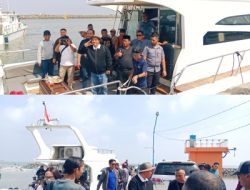 HRM Khalilur R Abdullah Sahlawiy Gunakan kapal Jet Asia Bali Untuk Mitra Bisnisnya Menuju Pulau Kangean