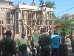 TNI dan Warga Bersatu Bangun Masjid Al-Kautsar di Situbondo: Bukti Nyata Semangat Gotong Royong