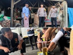 Pastikan Takaran Tepat, Polres Rembang dan UPT Metrologi Cek Volume Minyak Kita Di Distributor Dan Toko