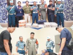 Satgaspam TNI AL Juanda Gagalkan Penyelundupan Sarang Burung Walet Senilai Ratusan Juta ke Singapura