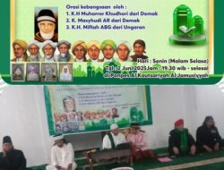 Manaqib Dan Mujahadah Akbar Yayasan Al kautsariyah Mranggen Demak, Untuk Keselamatan  Bangsa Dan Negara Indonesia