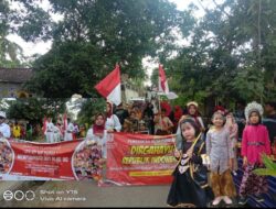 Meriahkan (HUT) Ke- RI 79,Desa Pandak Klabang Gelar Pawai Dan kolaborasi Bersama SDN 01 Pandak.