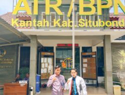 Aktivis Situbondo Pertanyakan Penyalahgunaan Program PTSL/PRONA, Datangi Kantor ATR/BPN