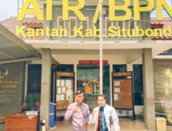 Polemik Sertifikat Tanah Alas Tengah, Aliansi Tekan BPN Situbondo untuk Buka Audiensi Resmi
