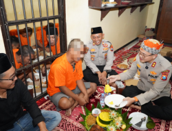 Hangatnya Ramadan di Balik Jeruji, Kapolres Situbondo dan Bhayangkari Buka Puasa Bersama Tahanan