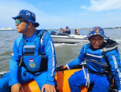 Tim SAR Gabungan Lakukan Pencarian Penumpang Kapal Lompat ke Laut di Perairan Jangkar
