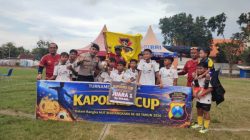 Ini Daftar Pemenang Turnamen Sepak Bola Kapolres Situbondo Cup Tingkat SSB Kelompok Umur 10 Tahun