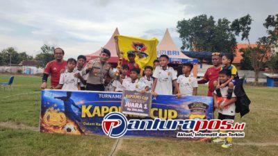 Ini Daftar Pemenang Turnamen Sepak Bola Kapolres Situbondo Cup Tingkat SSB Kelompok Umur 10 Tahun