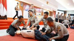 Polres Situbondo Gandeng IDI Latih Personel Kemampuan Basic Life Support