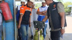 Polres Situbondo Pastikan LPG 3 Kg Aman, Satreskrim Sidak SPBE di Kapongan