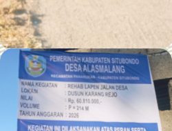 Kualitas Proyek Dana Desa Jadi Sorotan, Kades dan Pelaksana Bungkam Saat Dikonfirmasi