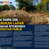Diduga Tanpa Izin, Pengurukan Lahan di Kotakan Situbondo Jadi Sorotan Publik