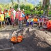 pekerjaan program (P3-TGAI) masyarakat merasa puas dengan hasil 50 persen pekerjaan sementara.