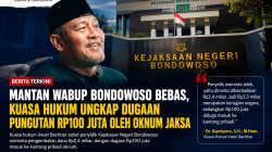 Mantan Wabup Bondowoso Bebas, Kuasa Hukum Ungkap Dugaan Pungutan Rp100 Juta oleh Oknum Jaksa