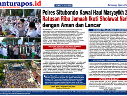 Sinergi Polri, TNI, dan Pemkab Situbondo Berbuah Sukses, Haul Masyayikh 2026 Berjalan Aman dengan Kehadiran Sekitar 100 Ribu Jamaah
