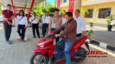 Polisi Kembalikan Motor Korban Curanmor Burnik City, Gratis Tanpa Biaya