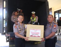 Polres Situbondo Kirim Bantuan untuk Korban Gempa NTT