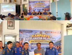 KSOP Panarukan Gelorakan Keselamatan Pelayaran, Nelayan Pesisir Besuki Dibekali E-Pass dan Alat Keselamatan