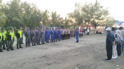 KSOP Kelas 1V Panarukan Mendukung kegiatan Sholawat Burdah tengah Laut di pantai kedai Siring Desa Jangkar