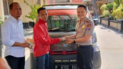 Polres Situbondo Kembalikan Pick Up Korban Curanmor, Gratis Tanpa Biaya