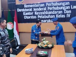 Tumpeng Harhubnas ke-55, Satpolairud Polres Situbondo Perkuat Sinergitas dengan KSOP Panarukan